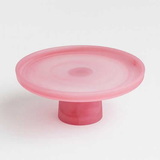 Pink stand tray wrapped