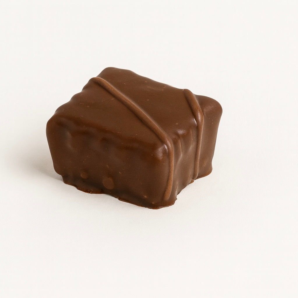 Brownie and hazelnut cream