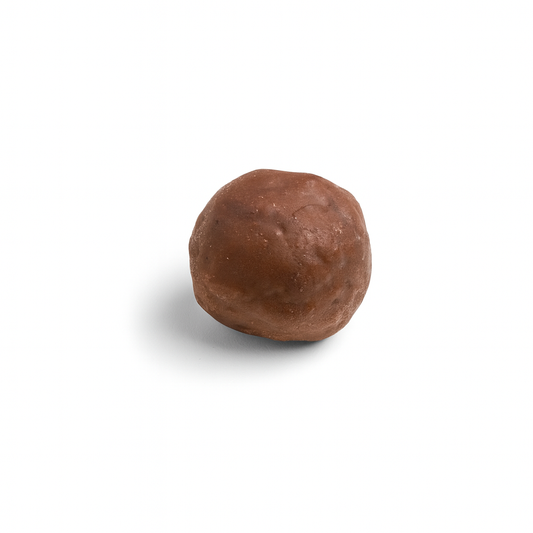 Caramel and cornflakes ball