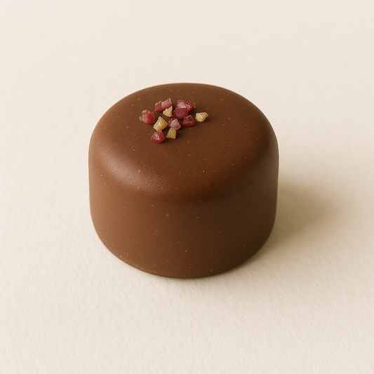 Hazelnut praline with caramel برالين البندق مع كراميل